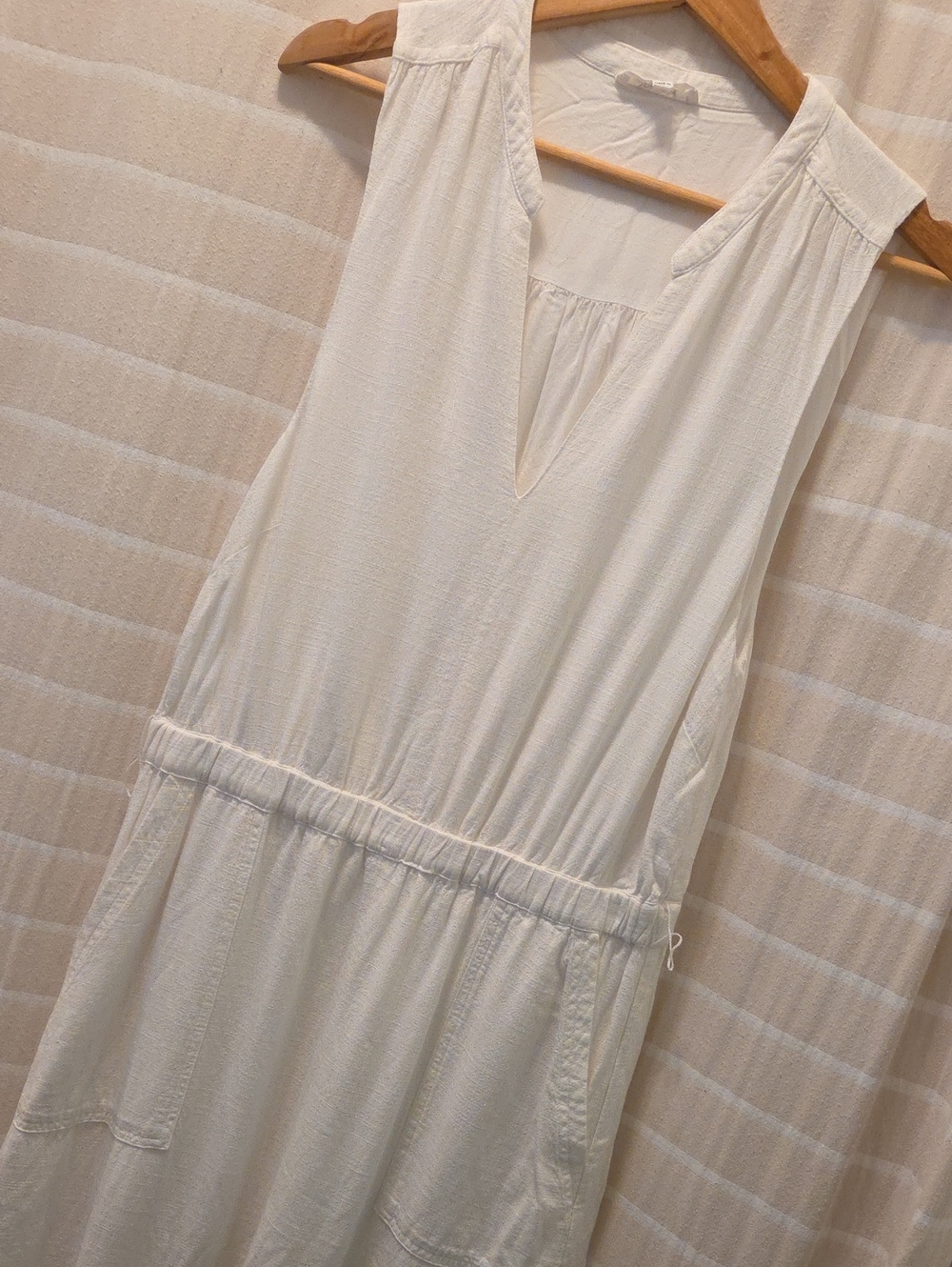Splendid Women’s Sleeveless White Lounge Dress